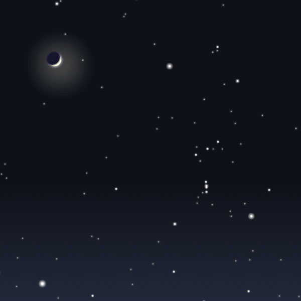 css night sky